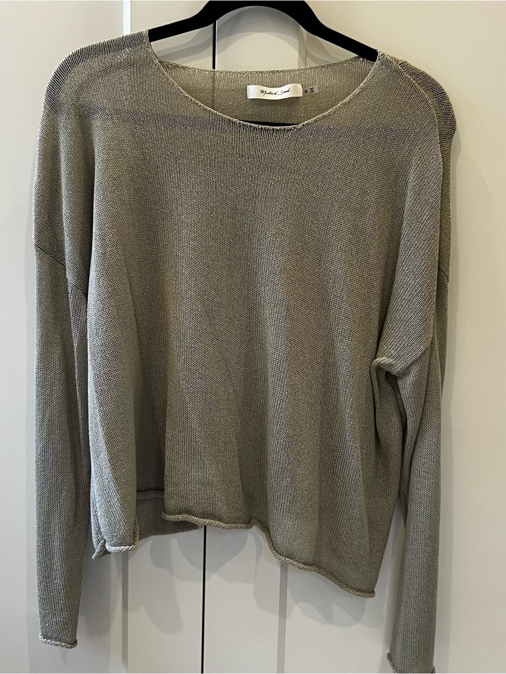 Vici long sleeve knit top